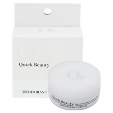 QB 白金級 零體味體香膏 無異味 耐汗&水 3重有效成分 收斂&抗菌 無香料、無酒精, 30g, 1個