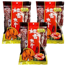 珍珍 鱈香魚片, 嚴選海洋魚漿, 真材實料, 80g, 3包