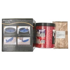 MPb 巴黎小姐 雲朵粉熱蠟機 + 珊瑚之吻蠟豆 500g + 大木棒 50支, 1組