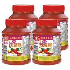 十全 富山麻油辣豆瓣, 古法釀造, 640g, 4罐