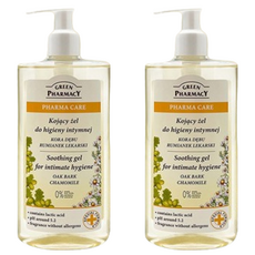 GREEN PHARMACY 私密潔膚露 洋甘菊, 植萃呵護, 溫和配方, 無皂鹼, 300ml, 2件