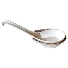 佐和陶瓷 灰釉附座大湯匙 日本製, 1組, 單一顏色, 匙21 x 7.3 x 5cm + 座11.5 x 8.8 x 3cm