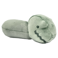 mugu 沐咕寶貝 小夥伴安撫手搖鈴, 適用年齡6個月以上, 綠色小鱷魚, 1個