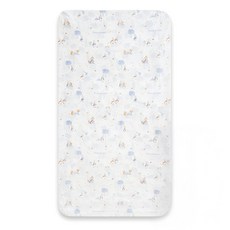 奇哥 悅讀比得兔床包 床墊包覆 13cm, 藍色, 1個