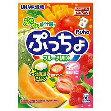 UHA 味覺糖 優慕莎水果軟糖 綜合口味, 180g, 1包