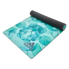 adidas 愛迪達 頂級天然橡膠防滑瑜珈墊, 湖水綠, 1個