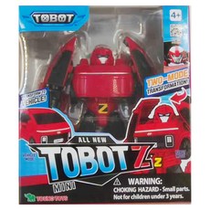 YOUNG TOYS 機器戰士 迷你 NEW TOBOT Z, 雙模式變形, NEW TOBOT Z 紅色, 1盒