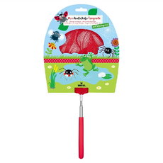 moses. 小園丁系列 伸縮捕蟲網, 五節伸縮桿, 最長可達86公分, 防滑握柄, 細緻網眼, 輕巧好攜帶, 1個