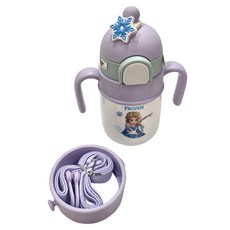 BEDDYBEAR 杯具熊 兒童火箭保溫學飲杯, 400ml, 勇氣艾莎, 1個