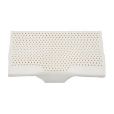 巴麗維亞 蝶型乳膠枕 天然抗菌 高支撐, 65 x 40 x 14cm, 1個, 白色