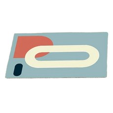 Arbor+家 硅藻泥廚房防水地墊, 75 x 45cm, 幾何 07