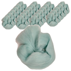 台灣敏愛 羊毛氈補充包, 湖綠色, 24包