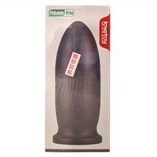 lovetoy 巨無霸系列 後庭肛塞 230 x 85 x 89mm, 核彈柱 黑色, 1盒