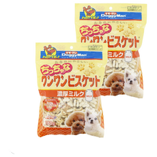 DoggyMan 多格漫 犬用迷你消臭餅乾, 牛奶風味, 180g, 2包