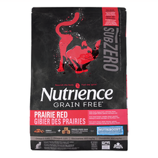 Nutrience 頂級無穀貓糧 + 凍乾, 牛肉 + 羊肉, 高蛋白, 含益生菌, 添加葡萄糖胺和軟骨素, 5kg, 1袋