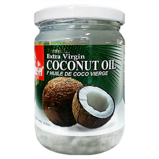 Rish 特級初榨冷壓椰子油, 100%第一道新鮮冷壓萃取, 斯里蘭卡原瓶原裝進口, 500ml, 1罐