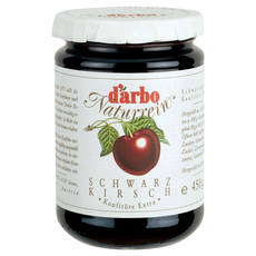 Darbo 徳寶 Naturrein 黑櫻桃果醬 450g, 1罐