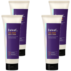 Daleaf 捲髮精華乳，集中修護受損捲髮，打造豐盈頭髮, 150ml, 4條