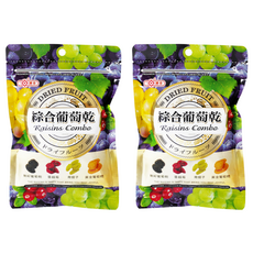 惠香 綜合葡萄乾，含無籽葡萄乾、蔓越莓、青提子、黃金葡萄乾，6oz (170g), 2包