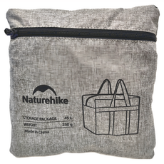 Naturehike 挪客 戶外裝備雜物收納提袋 45L, 麻灰色, 1個, 1層