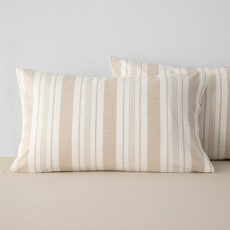 HOLA 和樂家居 色織純棉枕套 330g