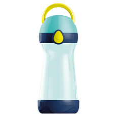 Maped 無吸管兒童概念水瓶 430ml/580ml, 聰明藍, 1個
