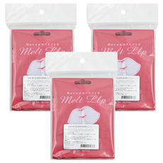 LAURA-MIER 勞拉蜜兒 滋潤保濕唇膜, 20分鐘快速保養 淡化唇紋 保濕恢復彈性 熊果素 改善肌膚暗沉, 10片, 3袋