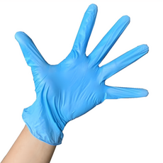 MEDIHAND 美恆 一次性手套 100入, M, 藍色, 1盒