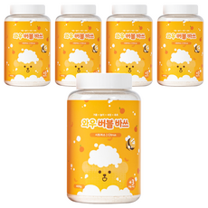 Aguard 泡泡入浴粉 柑橘香, 5罐, 400g