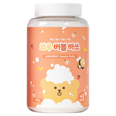 aguard 泡泡入浴粉 甜蜜果香, 1罐, 400g