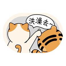 半島良品 造型軟式吸水墊 橢圓款, 貓咪