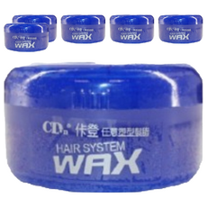 CDen 佧登 任意塑型髮蠟 自然, 適用中長髮造型, 135g, 6罐