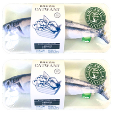 CATWANT 貓咪旺農場 100%貓薄荷填充 小秋刀魚, 小鮮魚系列 貓薄荷/木天蓼, 2個