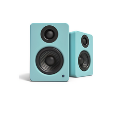 Kanto 立體聲書架喇叭 YU2 支援3.5mm立體聲和USB輸入 輸出功率高達100W, 藍色