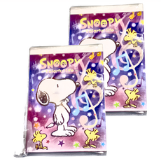 PEANUTS 史努比 繽紛系列 萬用MEMO本 SCDM70-1, 音符, 2個, 1本
