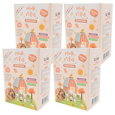 港媽私房手作 阿呷珍愛吃 寶寶蔬果螺旋麵 添加蔬菜水果 吃得健康, 150g, 4盒