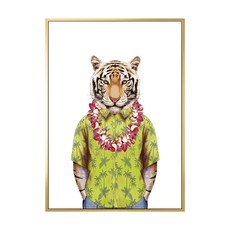 BOLUO GALLERY 菠蘿選畫所 Boss 老虎, 金色