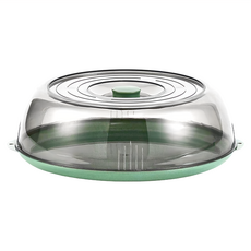 可疊加保溫飯菜罩 綠色, 1個