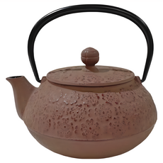 IWACHU 岩鑄 5型急須 附濾網 #12006 650ml 日本製造, 櫻花紅, 1個