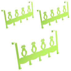 Wisdom 造型門後鉤 五鉤, 青蛙, 3個