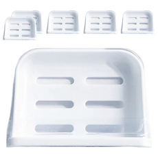 1243 吸鐵皂台 ABS樹脂 橡膠磁鐵 耐重約100g, 6個