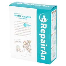 RepairAn 牙倍淨 潔牙凝膠組 Set 20入, 犬貓適用潔牙護理, 1盒, 52g