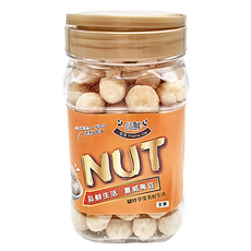 品鮮生活 特大顆蜜汁夏威夷豆 嚴選大顆 酥脆口感 健康零食首選, 450g, 1罐