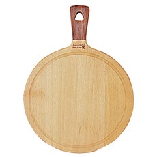 GOZENBO 御膳坊 胡桃木握把披薩板, 1個