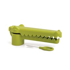 OTOTO Garligator 鱷魚壓蒜器，尺寸：15.7 x 5.5 x 4.3 厘米，Plastic & Stainless Steel, 混合色, 1個