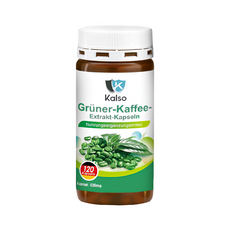 Kalso 科德司 綠咖啡精華膠囊 120顆 德國原裝進口, 63g, 1罐