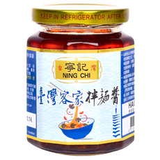 寧記 台灣客家拌麵醬 台灣製造, 280g, 1罐