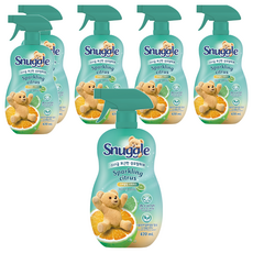 Snuggle 熊寶貝 衣物棉柔芳香噴霧 Sparkling Citrus 470ml, 6瓶