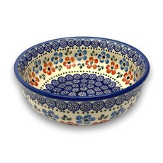 Wiza 波蘭陶 小紅莓果系列 大碗, 1個, 混和顏色