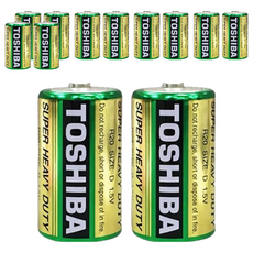TOSHIBA 東芝 台灣公司貨 環保1號電池, 2顆, 6組